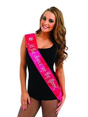 Take Me Out Flashing Sash (Let The Dance See The Floor) RRP 3.40 CLEARANCE XL 0.29 or 5 for 1.00